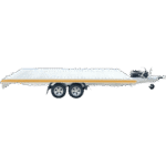 Daltec Low Rider Basic Sonda 2 Alu abkippbar, 4000×2000 mm, 2600 kg – Bild 3