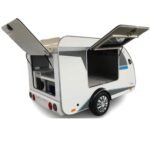 Daltec Mini Caravan mit Küche, 2520x1400x1210 mm, 750 Kg – Bild 3